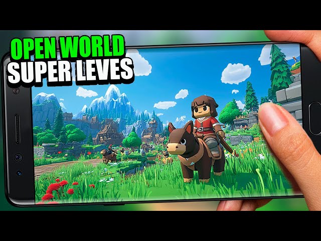 TOP 20 JOGOS DE MUNDO ABERTO SUPER LEVES PARA ANDROID