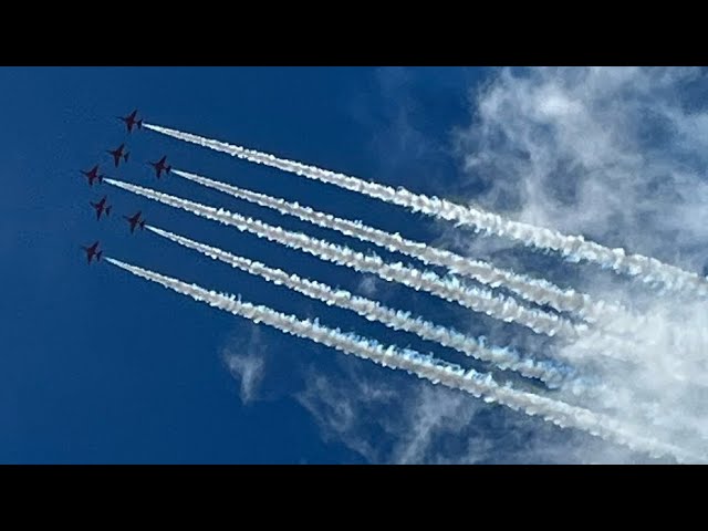 Red Arrows. Southport Airshow 9.7.22