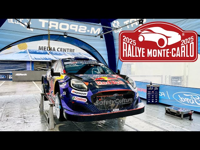 Rallye Monte Carlo 2025 - SERVICE PARK