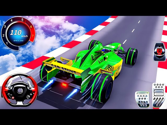 GT Formula Car Stunt - Impossible Car Mega Ramp 3D - Android Gameplay #1