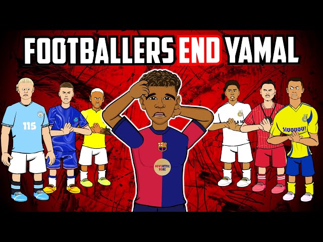 Footballers try to END Lamine Yamal💀