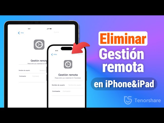 Quitar MDM iPhone 16/iPad ✅Cómo quitar la administración remota de un iPhone/iPad 2025