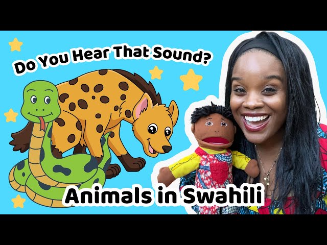 Learn Swahili for Kids | Fun Animals, Bees & Nature Songs | Educational Video for Preschoolers