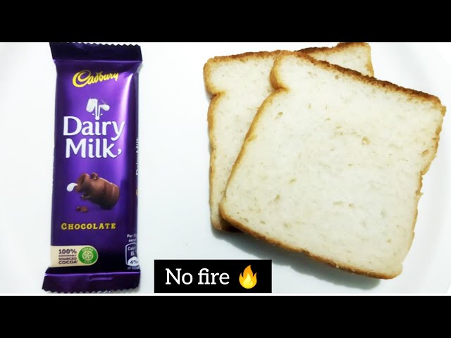 Easy 5 Minute Evening Snacks Recipe |Cooking Without Fire For School Competition/sweets without fire