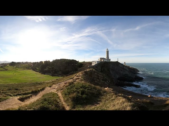 El Faro de Cabo Mayor en 360º