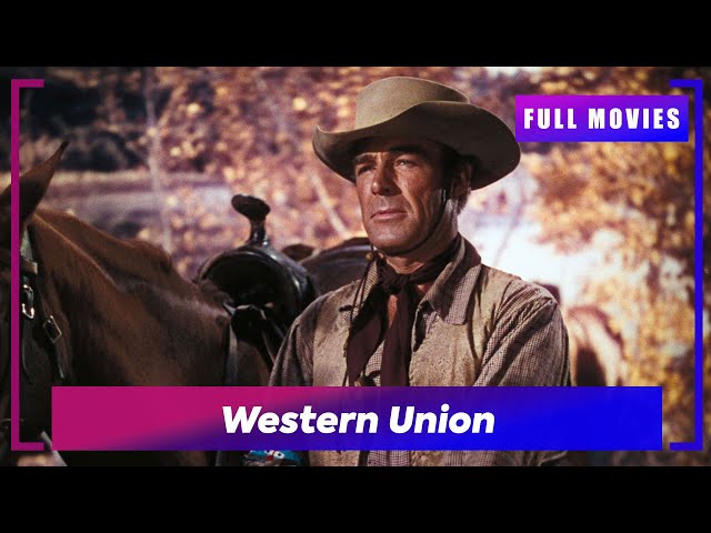 🎬 Western Union (1941) | English Full Movie | Don't Miss Out!