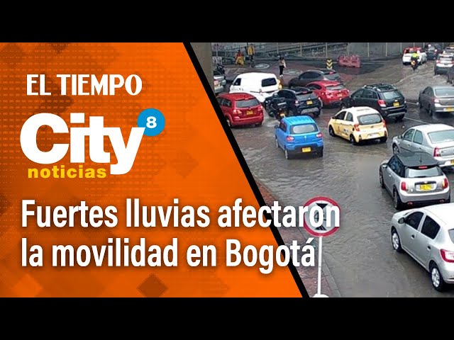 CityNoticias 12 de febrero: Fuertes lluvias afectaron la movilidad en Bogotá | El Tiempo