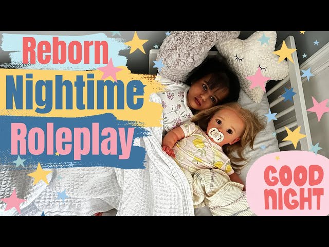 Reborn BATH Time 🛁 NIGHT Time 🍼🛌 ROUTINE #rebornbaby #reborndoll #rebornroleplay