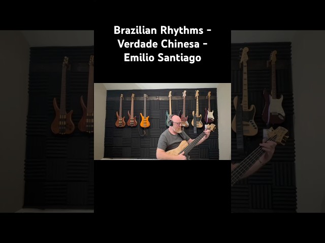 Brazilian Rhythms - Verdade Chinesa By Emilio Santiago - Fodera Basses #bassgroove #slapbass