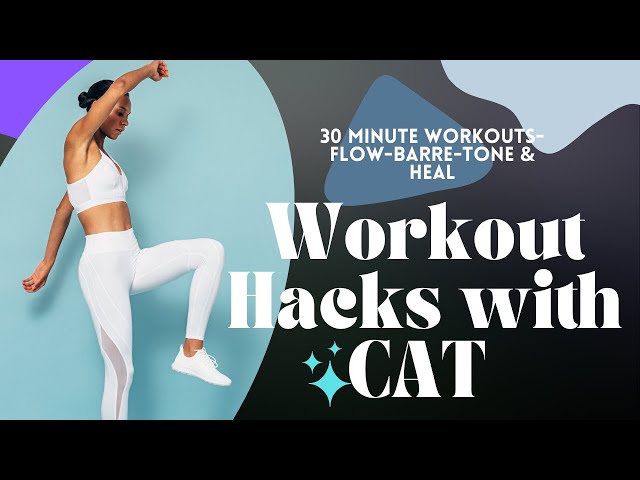 Workout Hacks with CAT - Stabilization Ball & Activating Common Weak Muscles