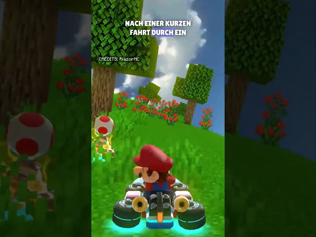 MINECRAFT in MARIO KART?🤯🏁 #minecraft #mariokart #minecraftmod #minecraftdeutsch #minecraftmods