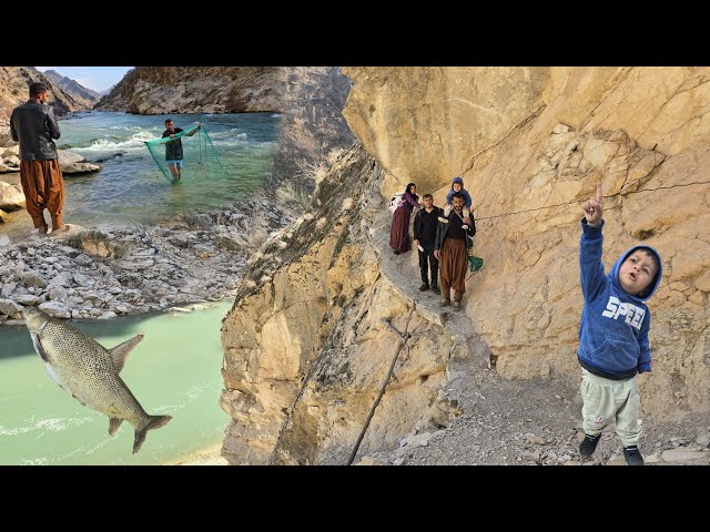 "Dangerous Mountain Exploration 🏔️ | Exciting Family Fishing 🎣kohgol