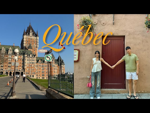 fall in love with Quebec, 💌 korea vlog | Quebec restaurant |   souvenirs | hotel | package tour 🍁