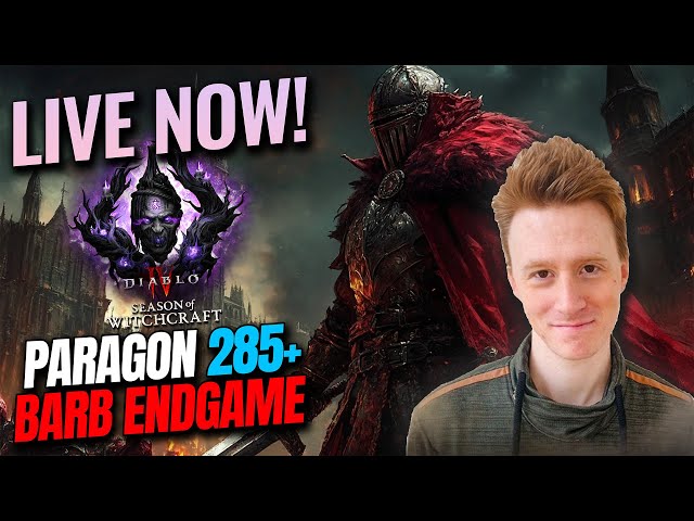 Paragon 285 NEW TELEPORT Earthquake Barb is CRAZY - Season 7 LIVE