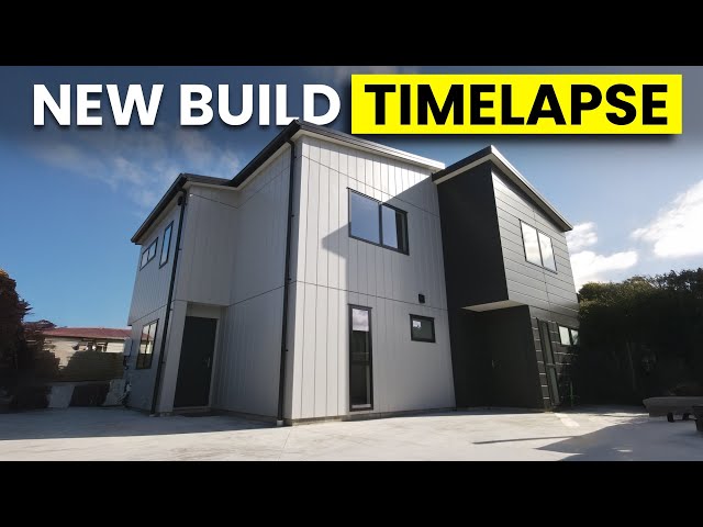 From Empty Yard to Modern Homes: Full Build Timelapse!