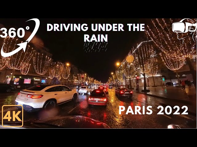 Crowded night during FIFA World Cup 2022 - Champs Elysées (Arc de Triomphe, France)