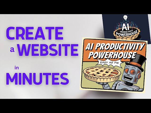 Create A Website In Minutes Using AI