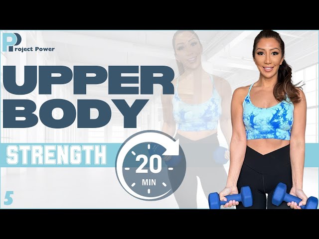 No Repeat 20 Minute Upper Body Dumbbell Workout | Tone & Sculpt Arms, Shoulders & Back