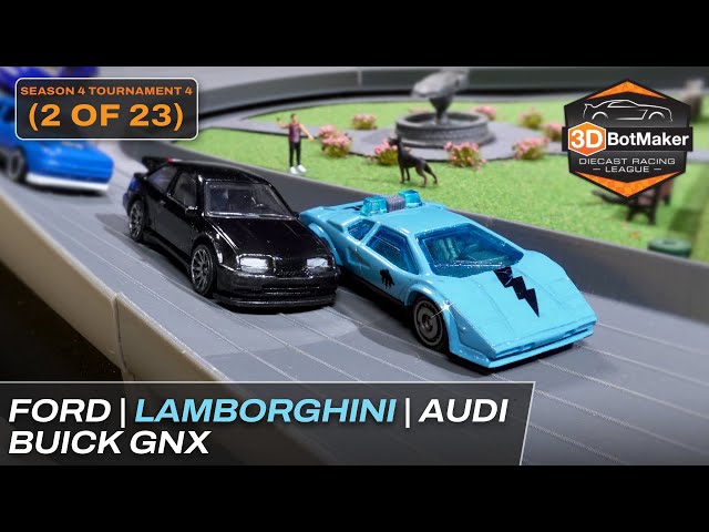 Lambo | Ford | Audi | GNX - Qualify Race 2 KotM Diecast