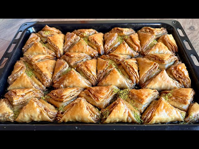 How to make the famous Turkish Baklava ❓Quick and easy recipe