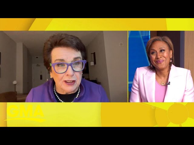 Billie Jean King shares 20-year celebration message for Robin Roberts | GMA