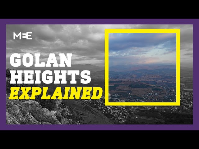 What is the Golan Heights?