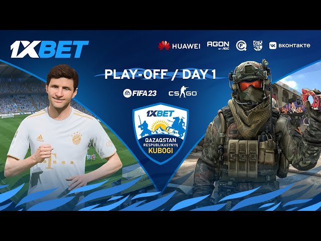 Турнир по FIFA 23 и CS:GO | Play-off | 1XBET QAZAQSTAN RESPUBLIKASYNYŊ JAZĞY KUBOGI