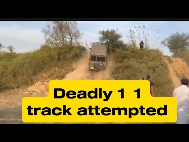 Two tracks side by side known as deadly 11 are attempted by many 4x4 | willys | wrangler | fj |