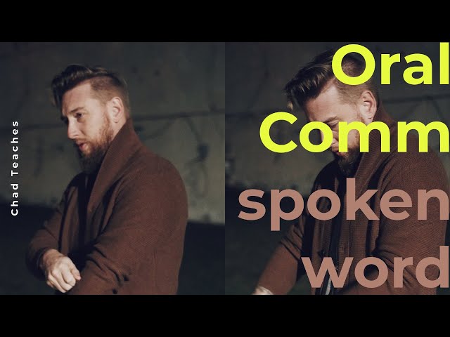 Oral Communication - Spoken Word