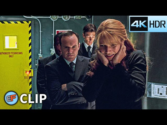 Pepper Potts & Agent Coulson Find the Iron Monger Suit | Iron Man (2008) IMAX 4K HDR Movie Clip