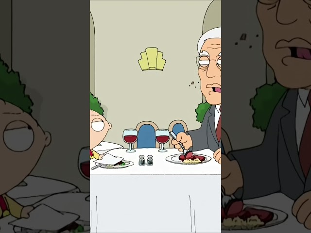 Family Guy Clips - Lunch with Martin Landau - #shorts #familyguy