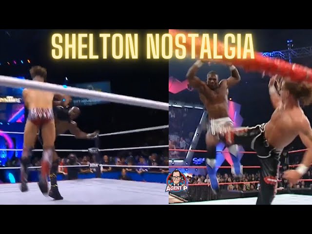 Shelton Benjamin Recreate a Moment from his Past