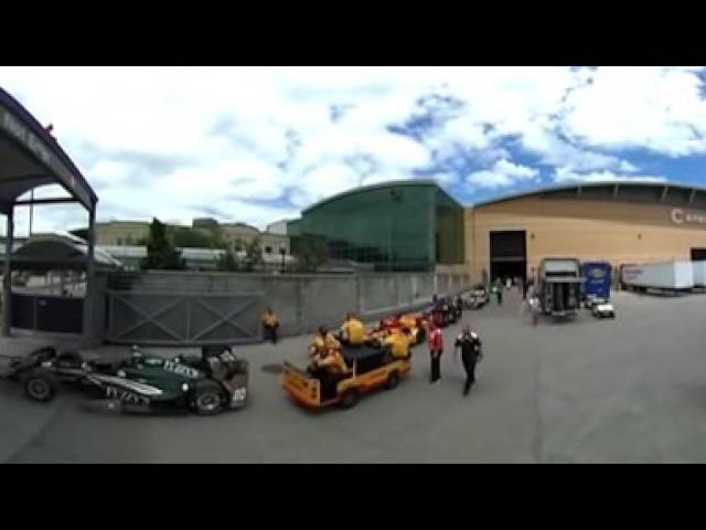 360 Video - Honda Toronto Indy - Indy Cars lineup