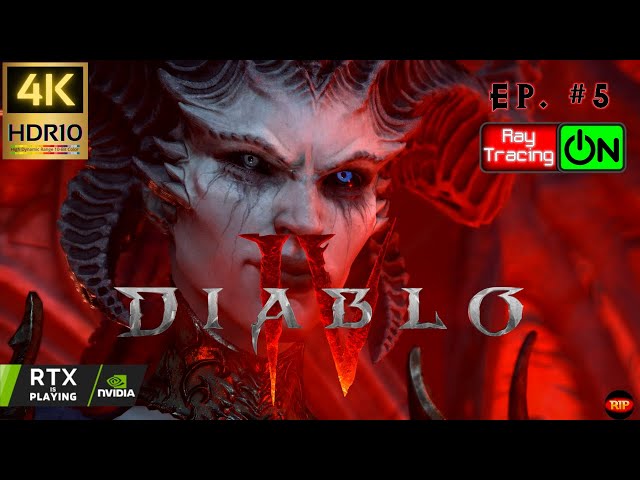 Diablo 4 (2023) (PC) - Part #5 Penetrating Shot Rogue (Maxroll Build) | 4K HDR10 60FPS RTX On