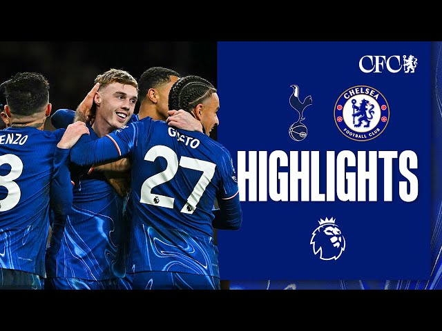 Tottenham 3-4 Chelsea | 7-GOAL THRILLER OVER SPURS! | HIGHLIGHTS | Premier League 24/25