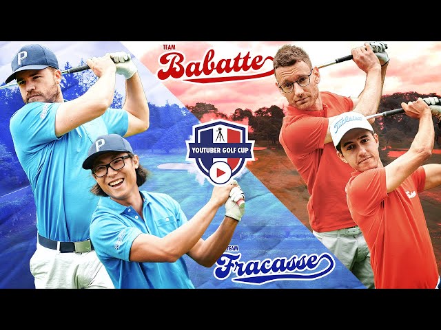 YOUTUBER GOLF CUP - JOUR 1 - Tom &  @LesGolfiteurs    vs  @OhlalaGolf   & @davidplaysgolf