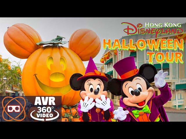 [5k 360] Hong Kong Disneyland 2018 Halloween Celebration Tour