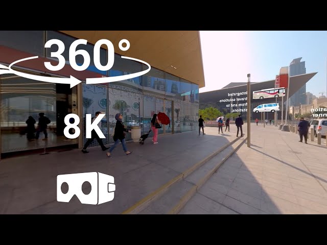 Qatar Rail Traveler Experience  - 8K 360° Virtual Reality Walk Through