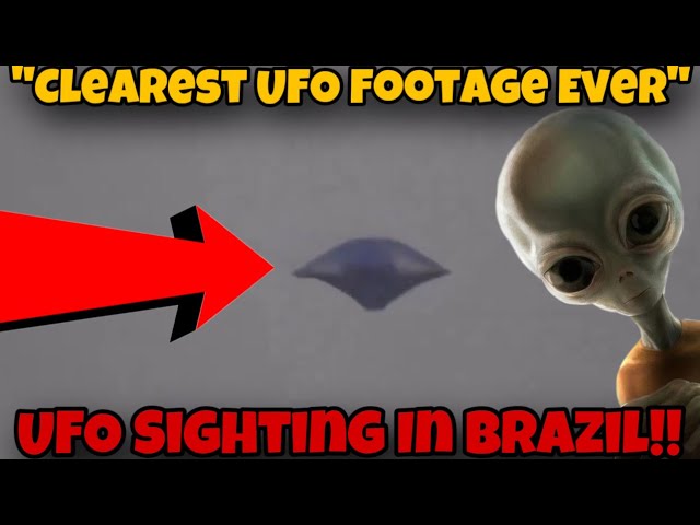 ALIENS! Weird Object SPOTTED Hovering Over Brazil EXPERTS Claim This Is CLEAREST UFO Footage Ever !!