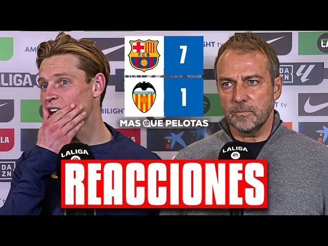 “HAY LIGA” FLICK LO TIENE CLARO | GOLEADA ESPECTACULAR del BARÇA Y ¡100 GOLES EN LIGA!