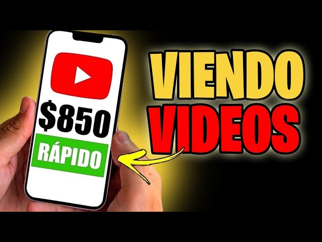 GANA DINERO POR VER VIDEOS GRATIS SIN INVERSION