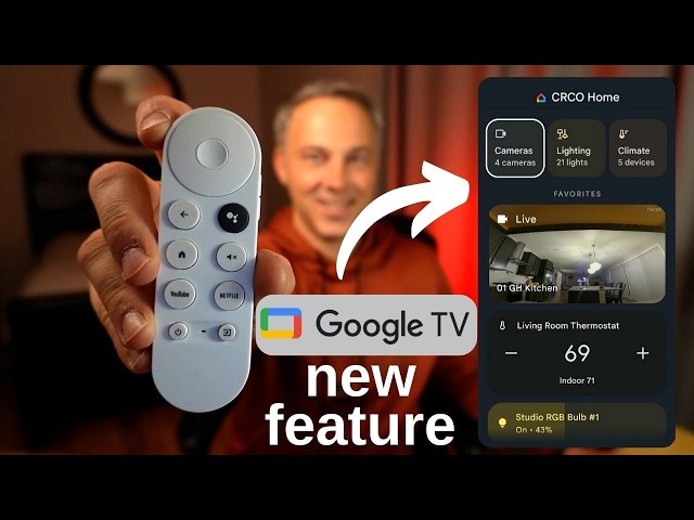 NEW (2024) Google Home Feature on Google TV - Setup and Demo