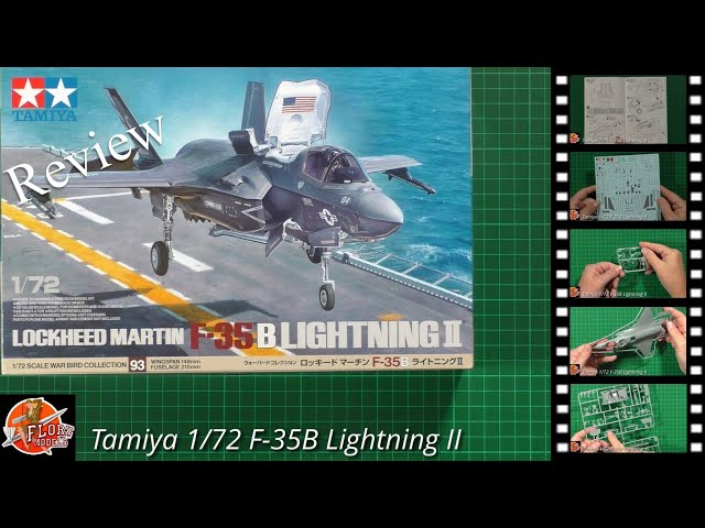 Tamiya 1/72 F-35B Lightning II Review