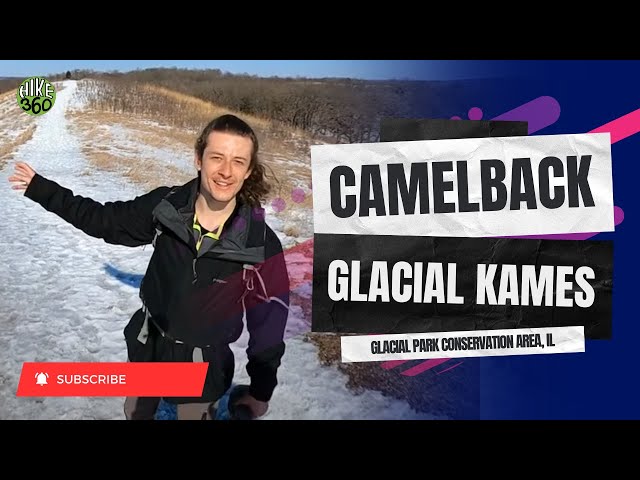 Glacial Park Conservation Area, IL - Camelback Glacial Kames (Hike 360°vr Video)