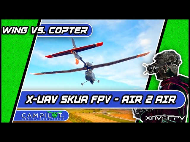 SKUA vs Race Quad   Air2Air FPV