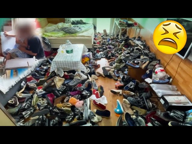 😲Wow, A Strange Habit Of Pregnant Women, The House Is Full Of Smelly Shoes! Finally Cleaned 🤮