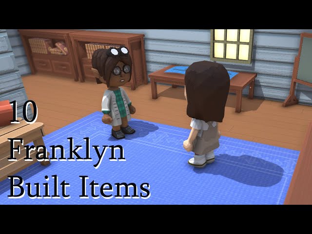 Dinkum Quick Basic Guide: 10 Franklyn Built Items