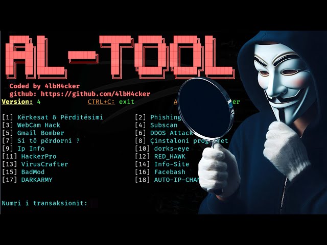 New All in One Albanian Hacking Tool | Complete Tutorial