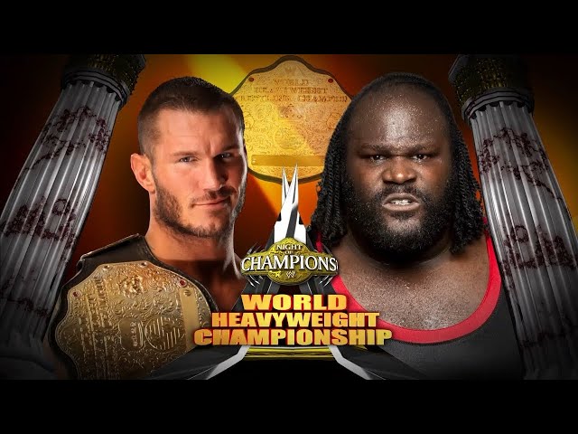 Mark Henry vs Randy Orton / World Heavy Weight Title Match / Happy Black History Month !