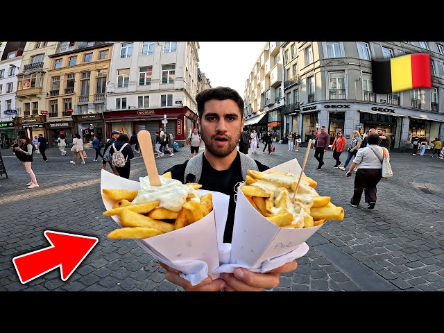 En éste PAÍS se INVENTARON las PAPAS FRITAS ... | Bruselas, Bélgica #1